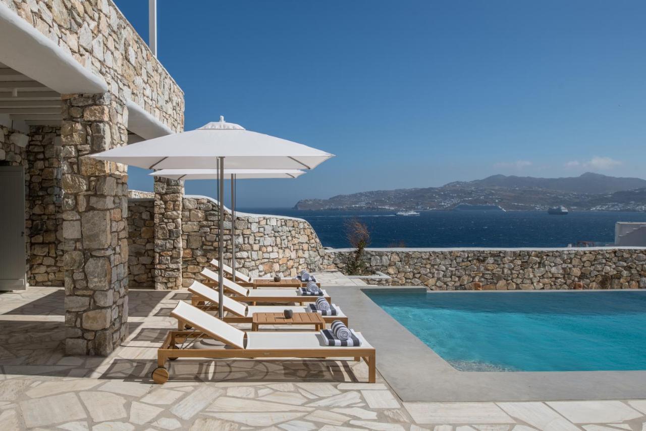 Agios Ioannis Diakoftis Mykonos Esti Luxury Villas מראה חיצוני תמונה